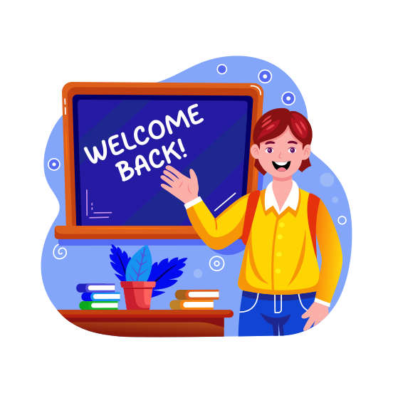 Student Welcome illustration