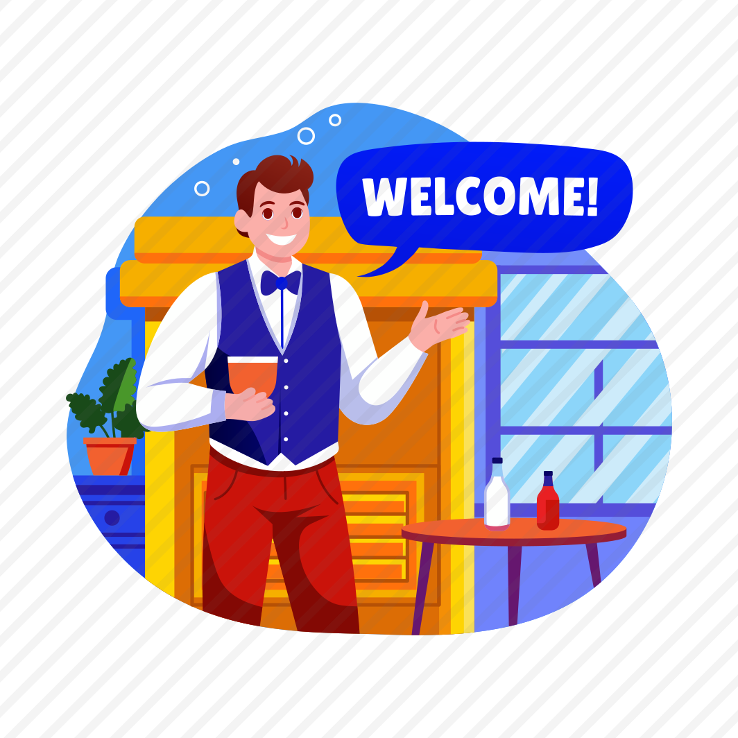Waiter Welcome preview