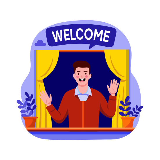 Welcome illustration