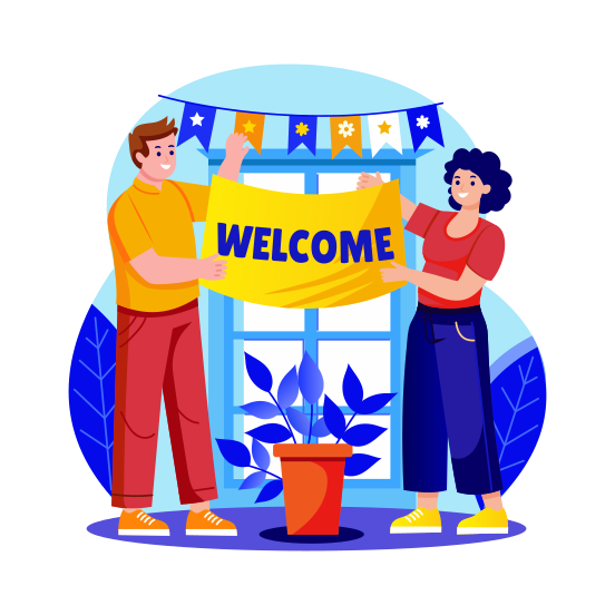 Welcome Decoration illustration