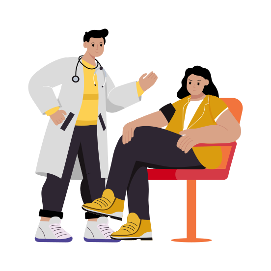 Doctor Volunteer illustration