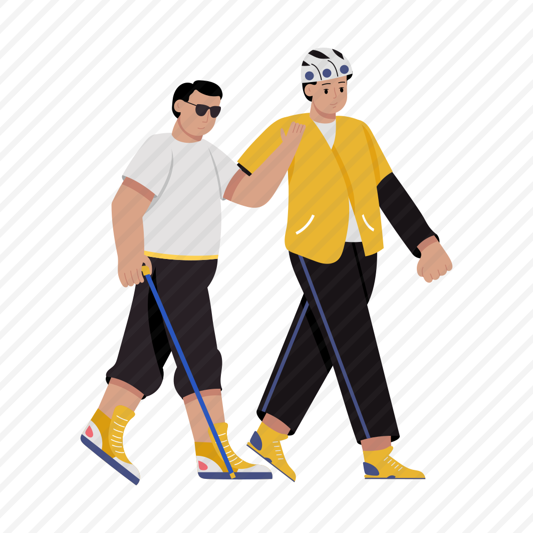 Guiding Blind preview