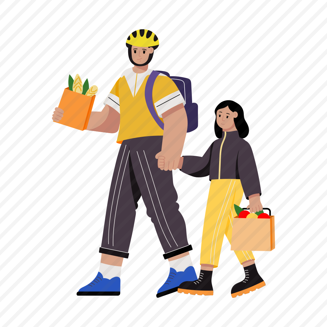 Handing Groceries preview