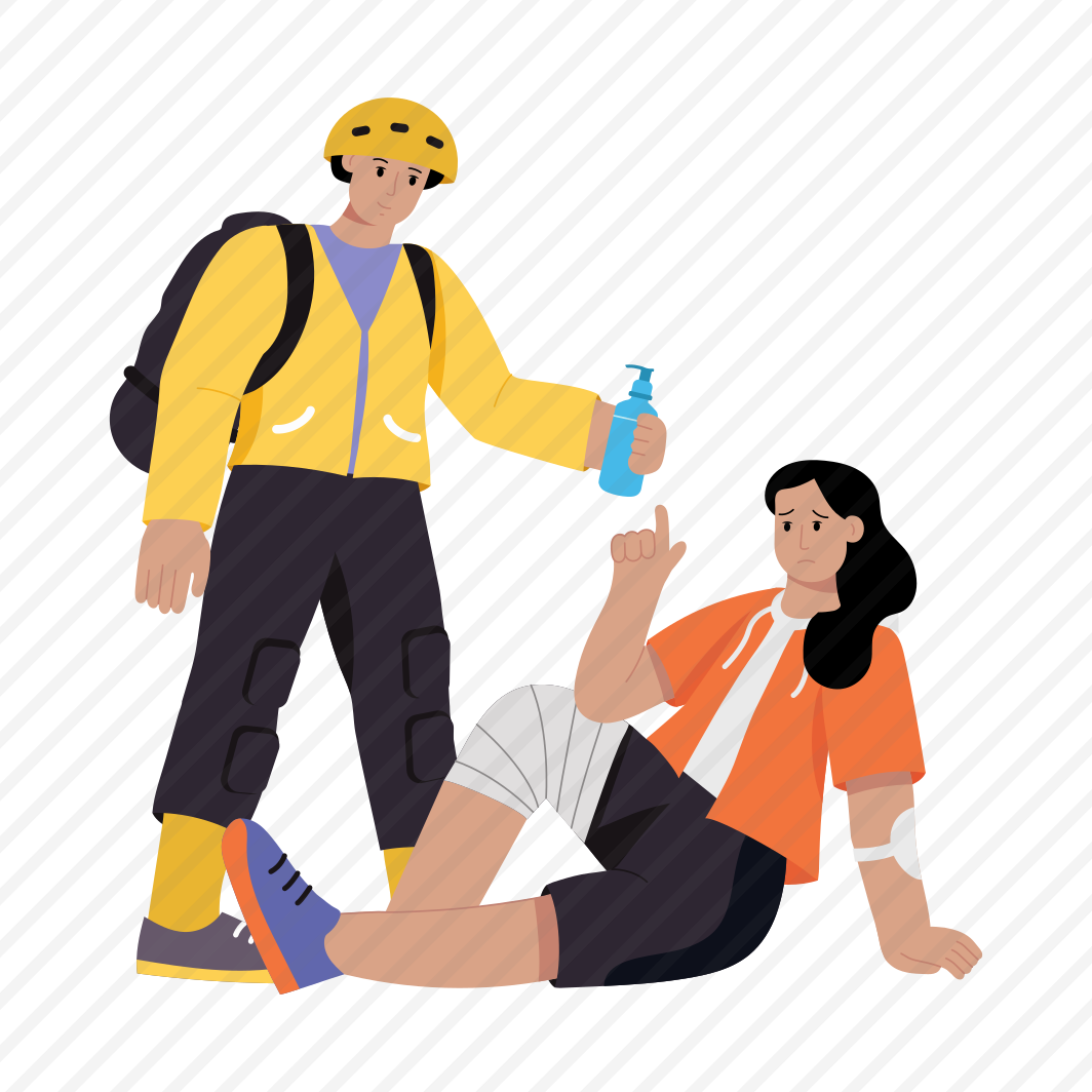 Helping Injured preview