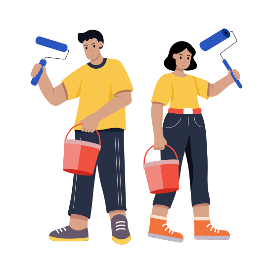 Repairing illustration