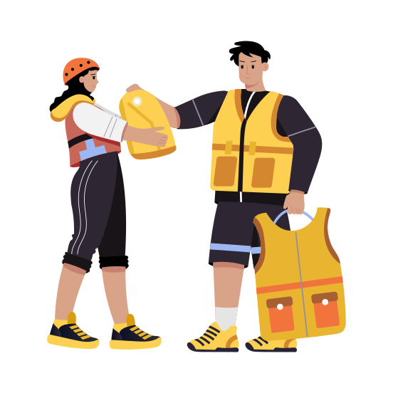 Rescue Worker illustration