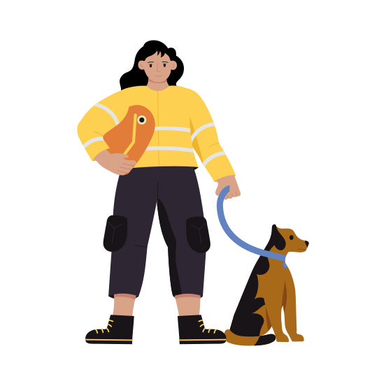 Rescuing Pet illustration