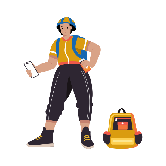Volunteer Packing illustration