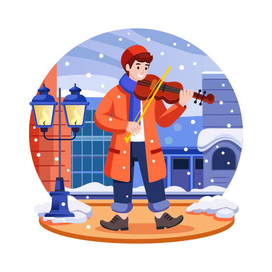 Musician illustration