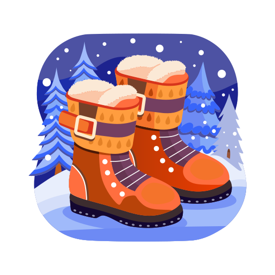 Snow Boots illustration
